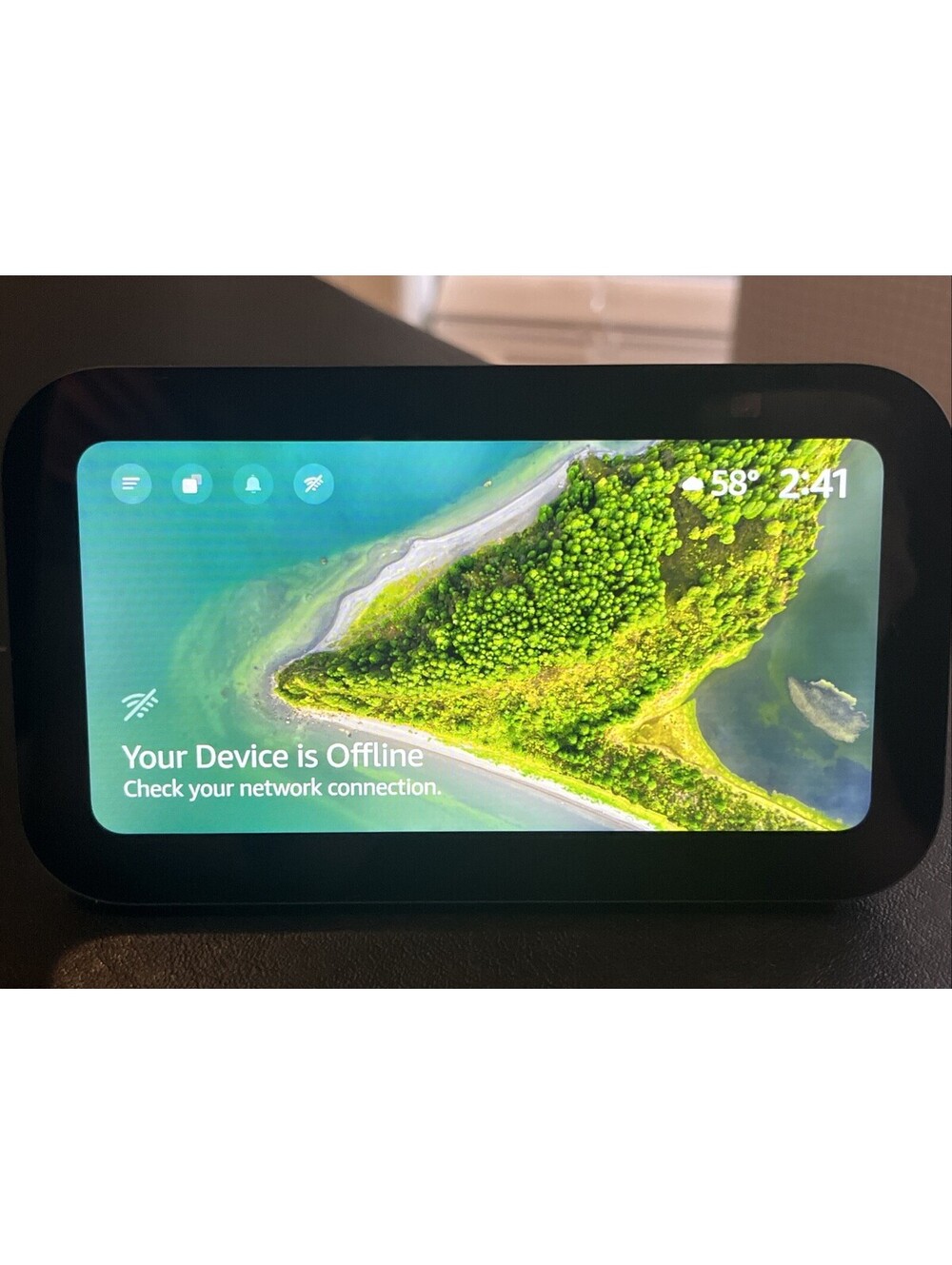 Amazon Echo Show 5 3rd Gen Smart Display Black H97N6S Tested - Very Lightly Used